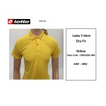 Lotto Dryfit Yellow T Shirt